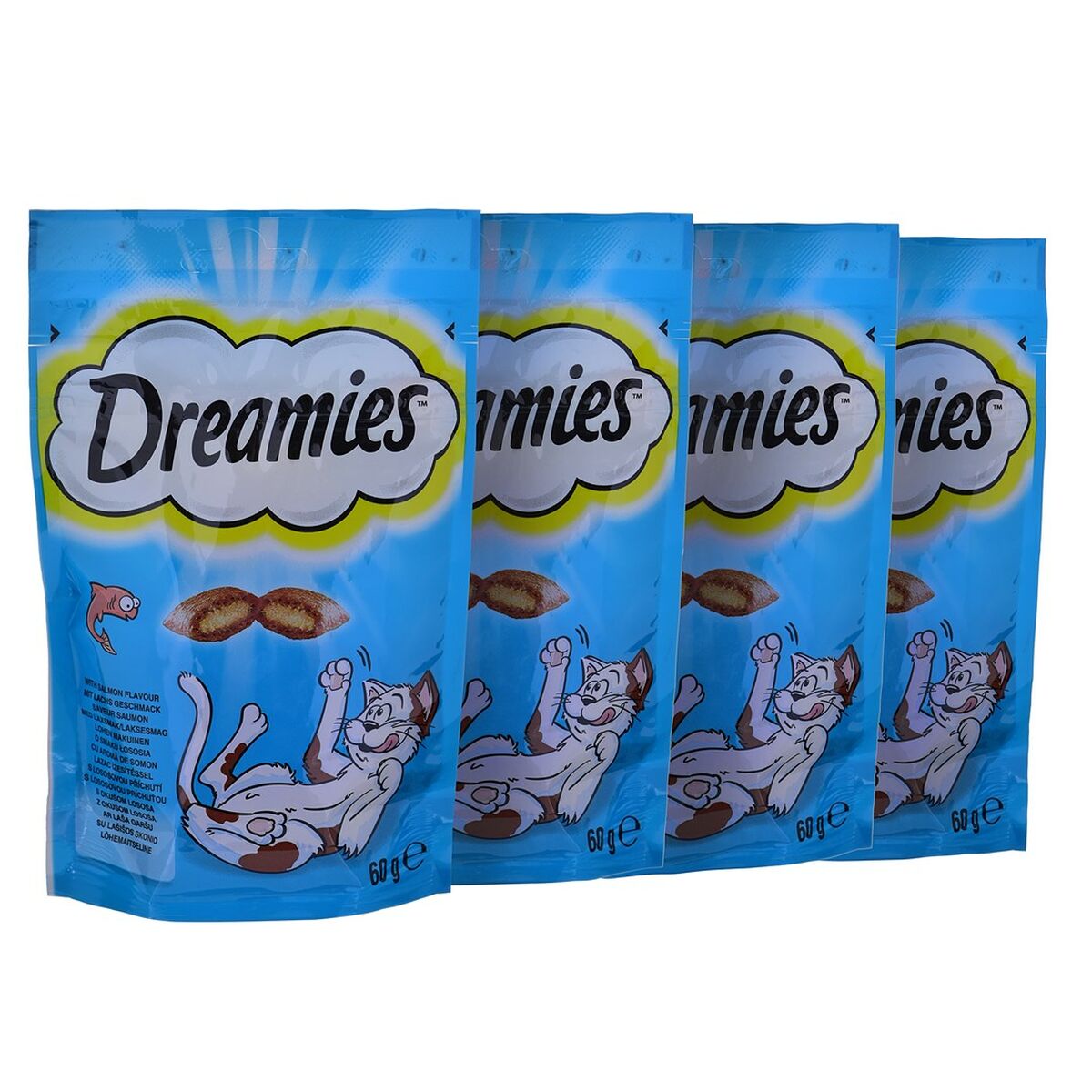 Snack for Cats Dreamies Variety 12 x 60 g Курица Лососевый Сыр-4