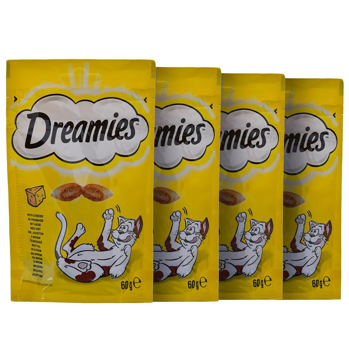 Snack for Cats Dreamies Variety 12 x 60 g Курица Лососевый Сыр-5