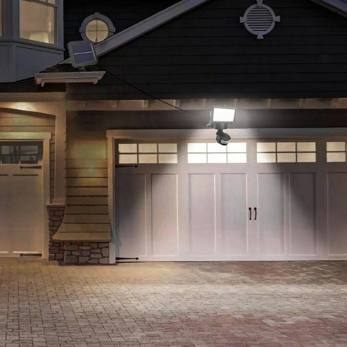 Солнечный светильник MacLean MCE442 Чёрный-2