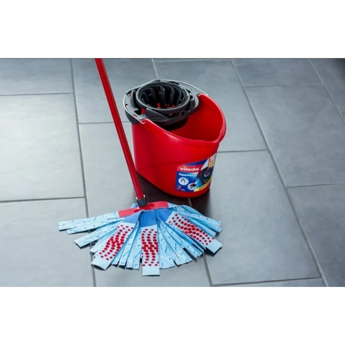 Replaceable parts Vileda 3Action Velour XL Mop Polyamide Polyester Cellulose (1 piece)-6