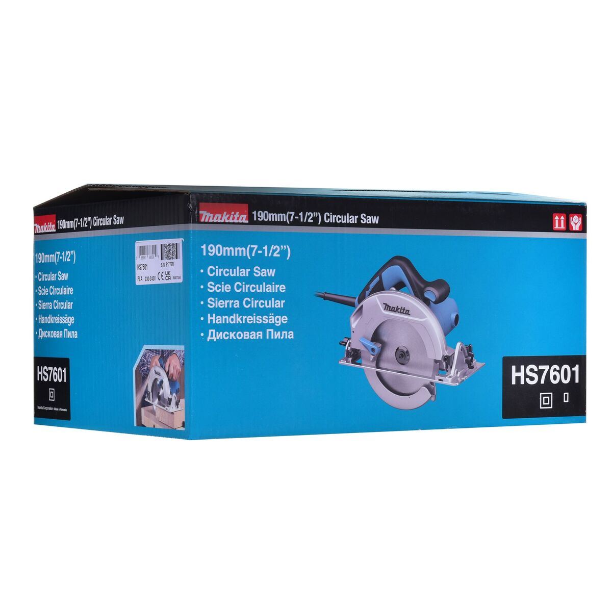 Dairesel testere Makita HS7601 1200 W Ø 19 cm 230 V 190 mm-7