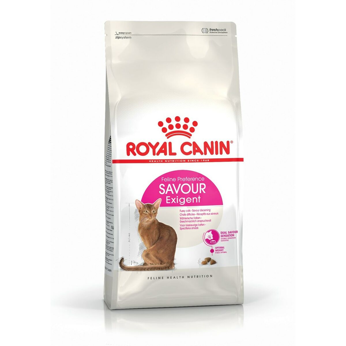 Мысықтарға арналған азық Royal Canin Savour Exigent Ересектер үшін Жүгері Өсімдік құстары 10 kg