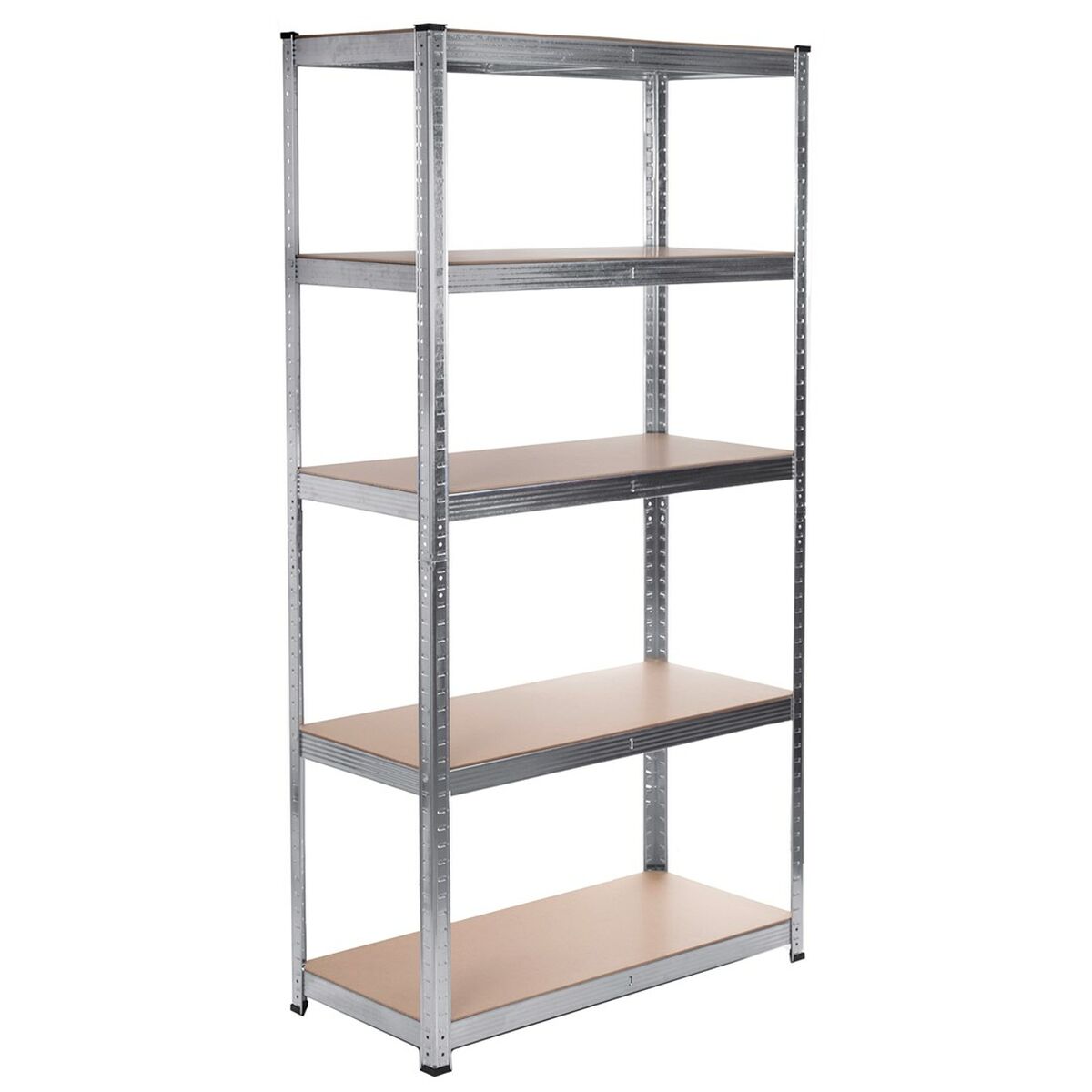 Greenblue Shelf GB378 180 x 90 x 40 cm Grey Galvanized Steel Wooden MDF 75 Kg