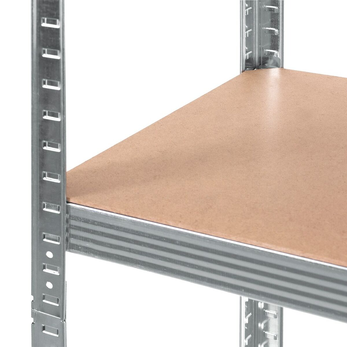 رف Greenblue GB378 180 x 90 x 40 cm من الفولاذ الرمادي المجلفن MDF 75 Kg-8