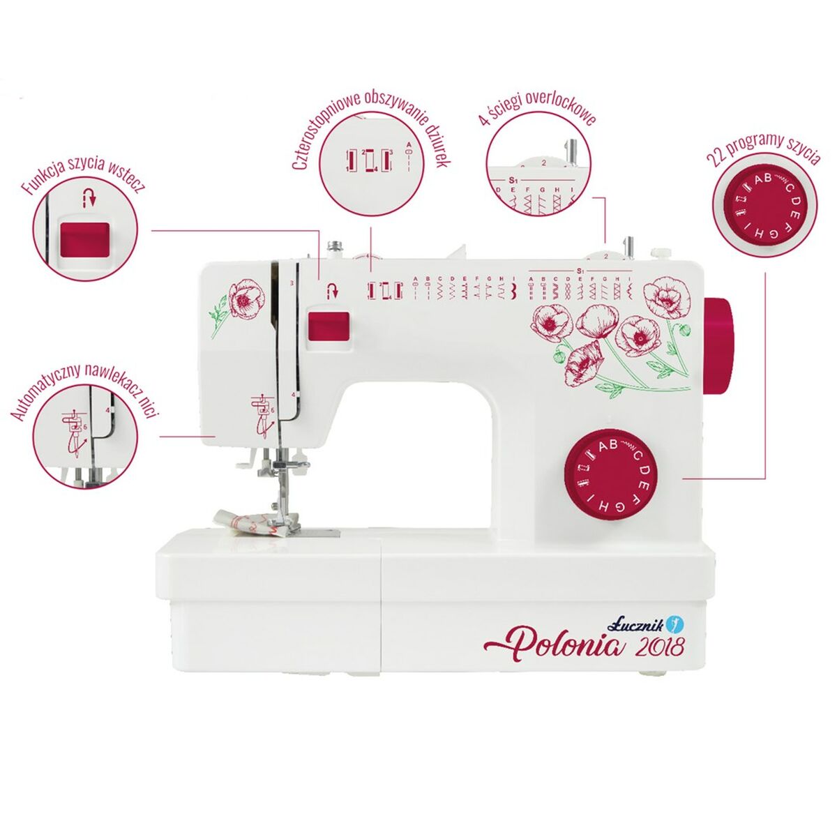 Швейная машина Łucznik Polonia 2018-3