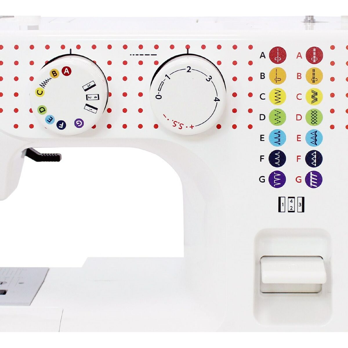 Sewing machine Janome JUNO by JANOME J15R 3 x 27 x 16 cm-4