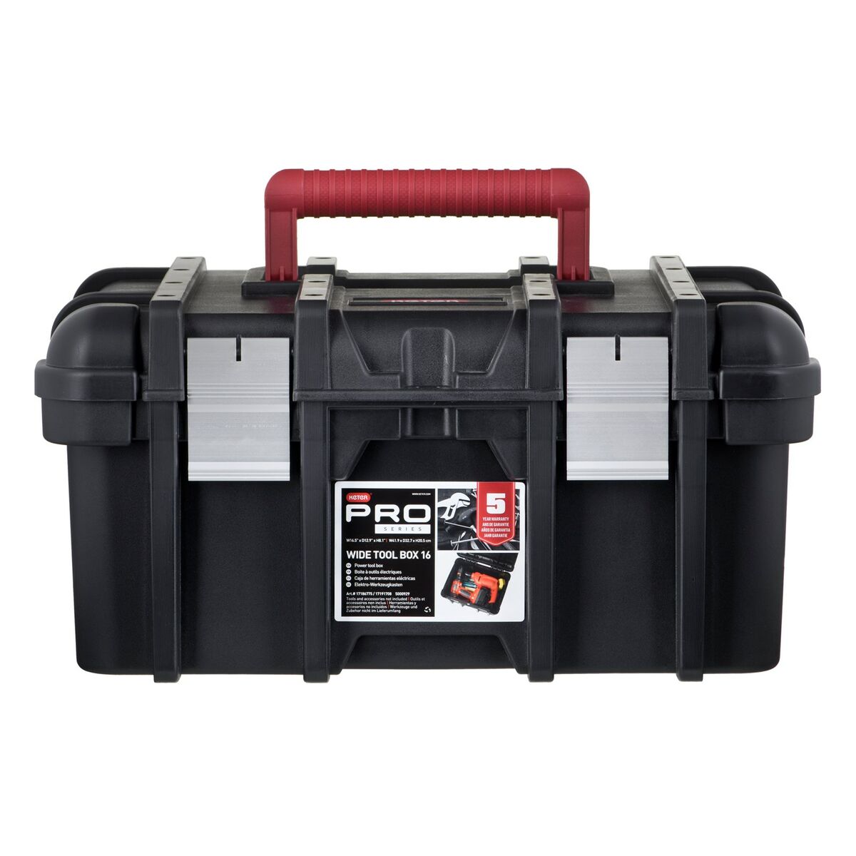 Keter alet kutusu 238279 Metal 41. 9 x 20. 5 x 32. 7 cm-4