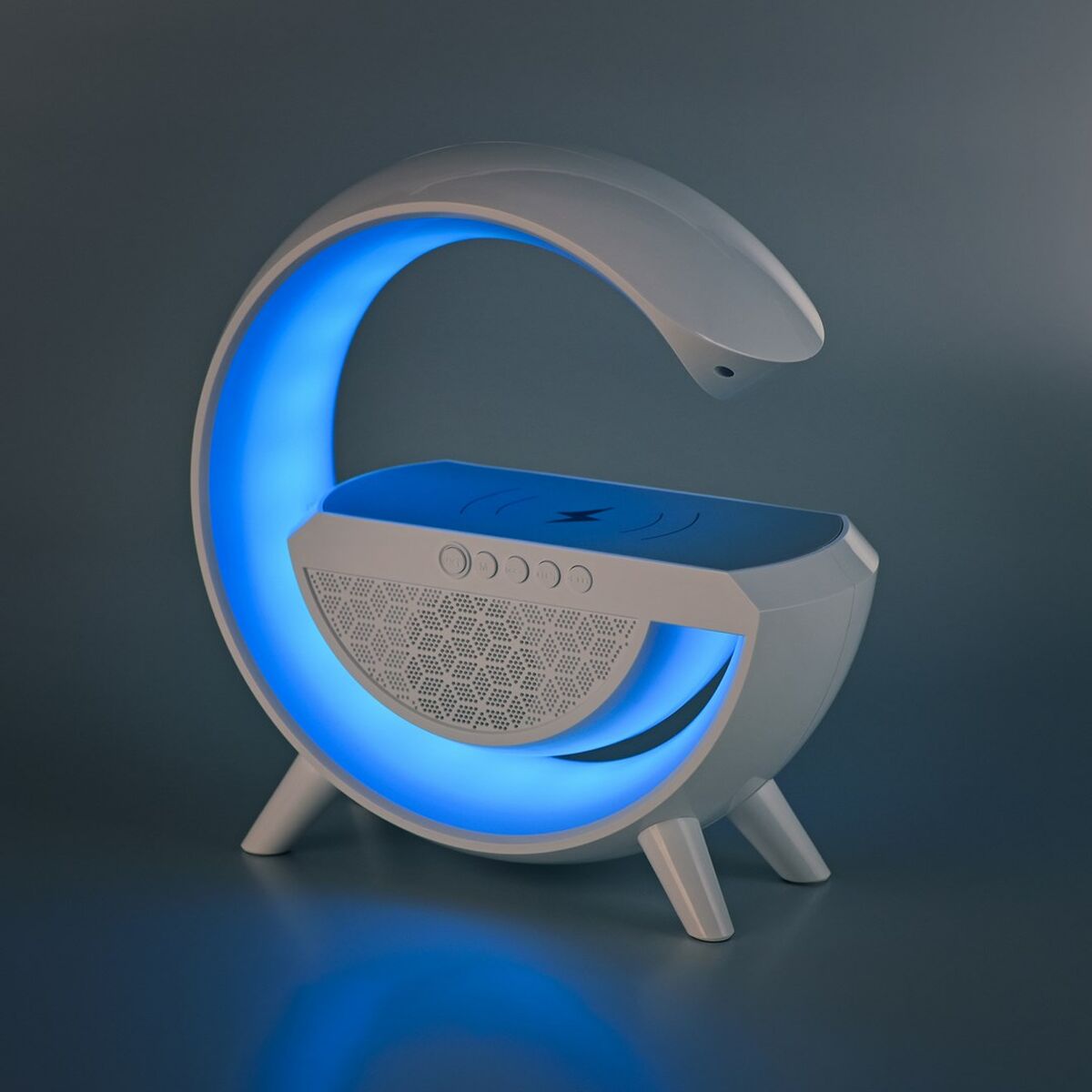 Настольная лампа Activejet AJE-SOLO RGB Белый Пластик 2,8 x 43,5 x 8 cm-7