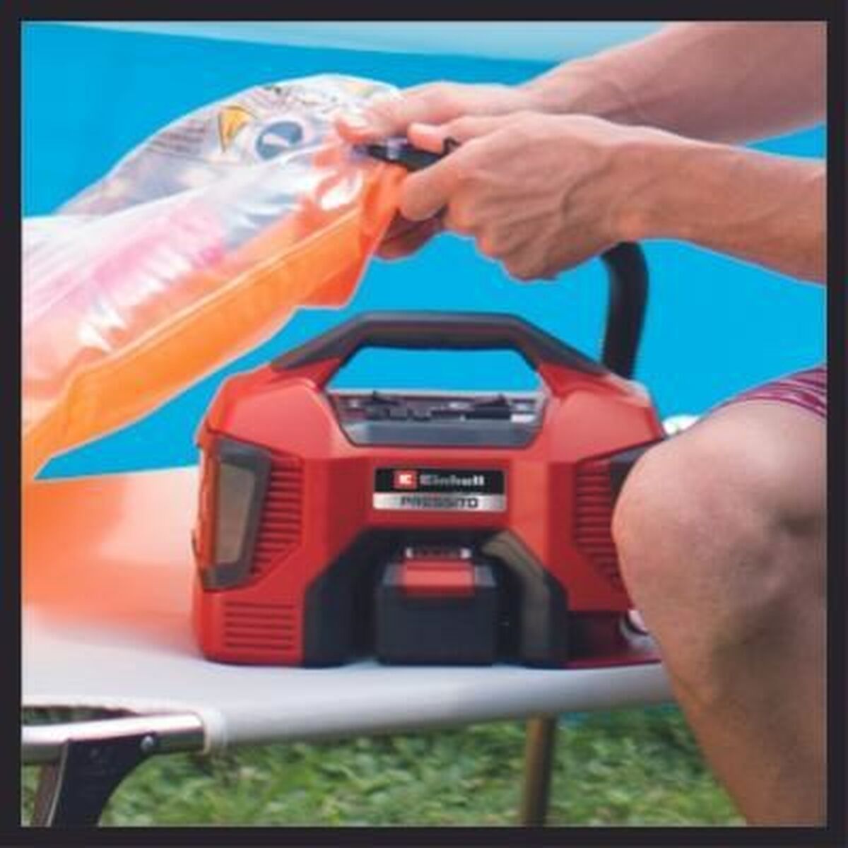 Hava kompresörü Einhell PRESSITO 18/21 Solo 10. 5 BAR 21 L/MIN-5