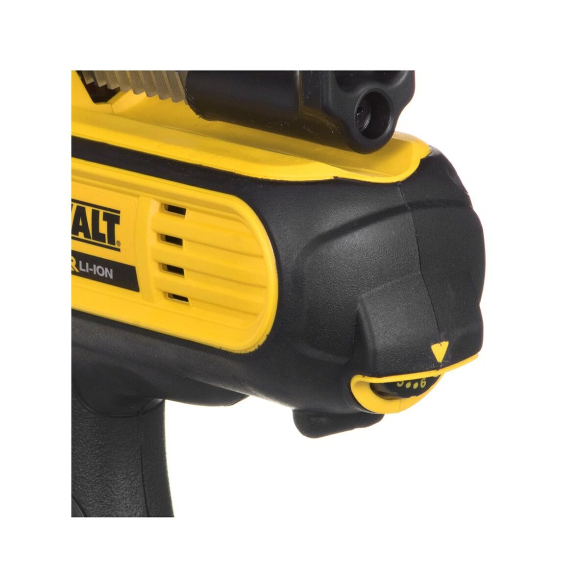 Dewalt Silikon Tabanca DCE580N-XJ Siyah Sarı/Siyah Metal 1 Öğeleri-8