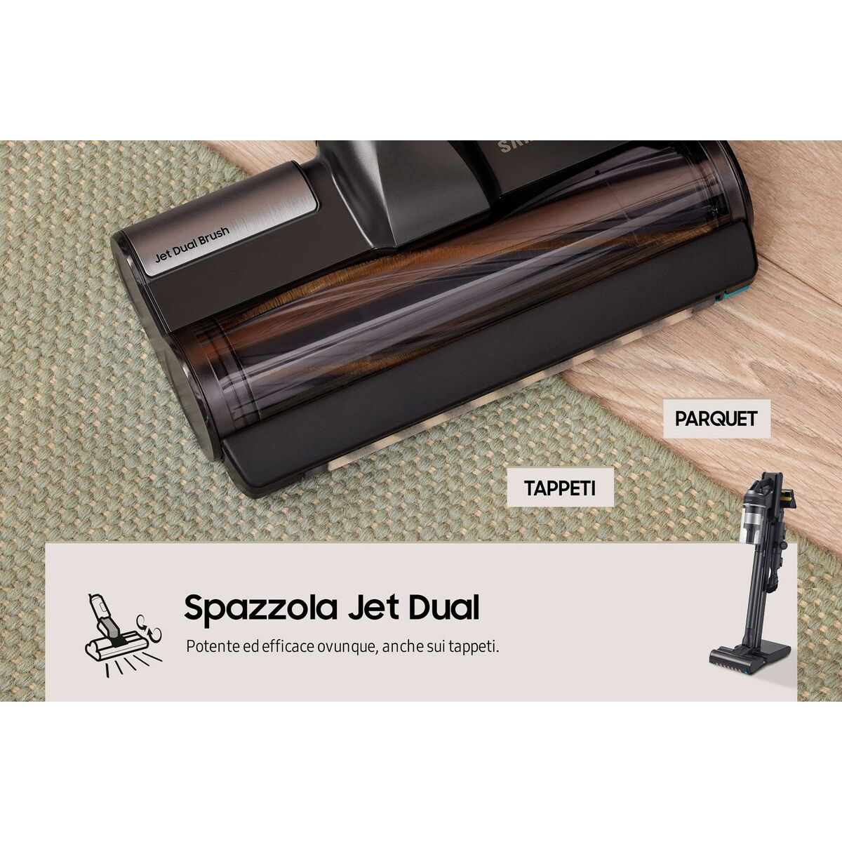 Samsung VS20C9554TK/WA Black 580 W Cord Vacuum Cleaner-2