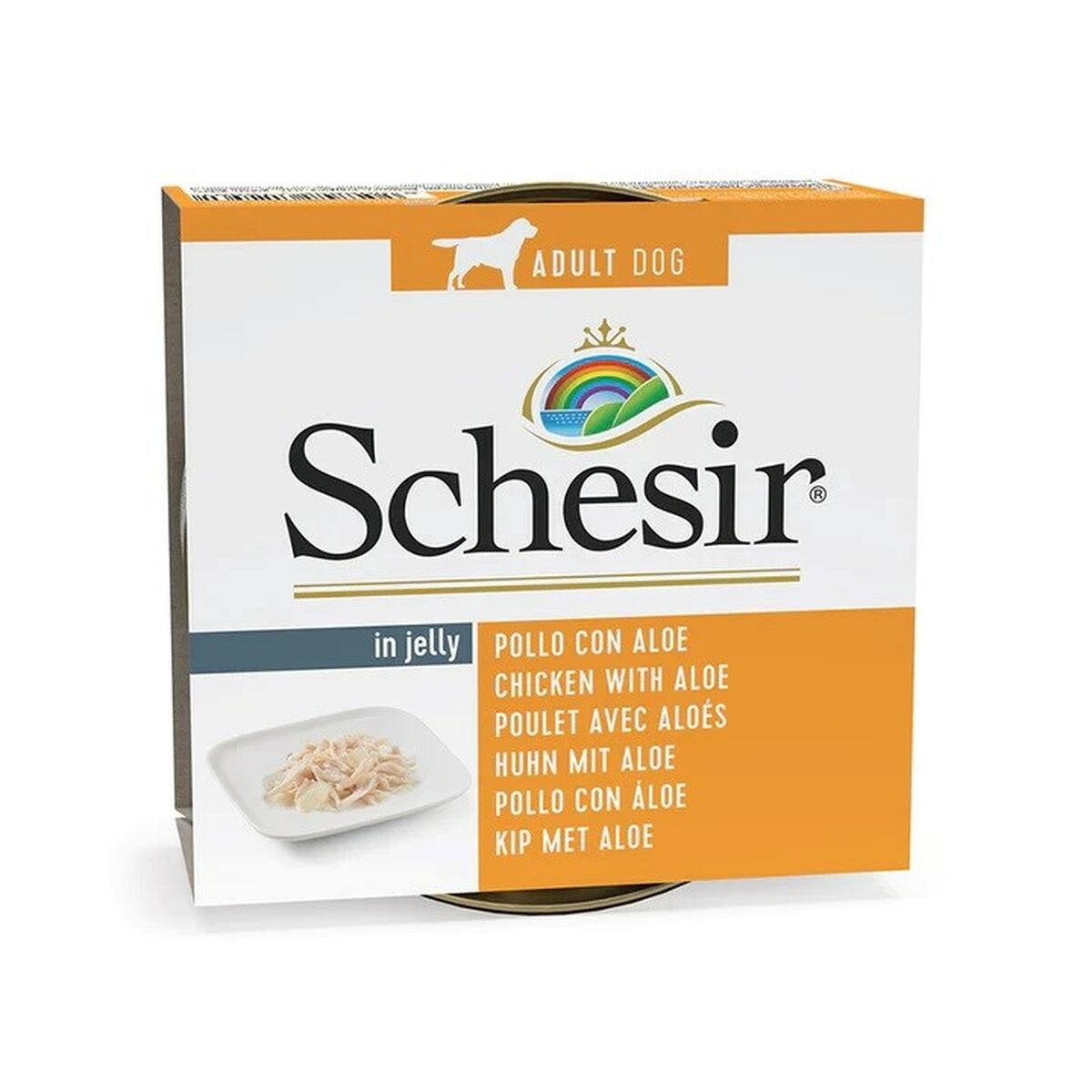 Ылғалды азық SCHESIR Тауық 150 g