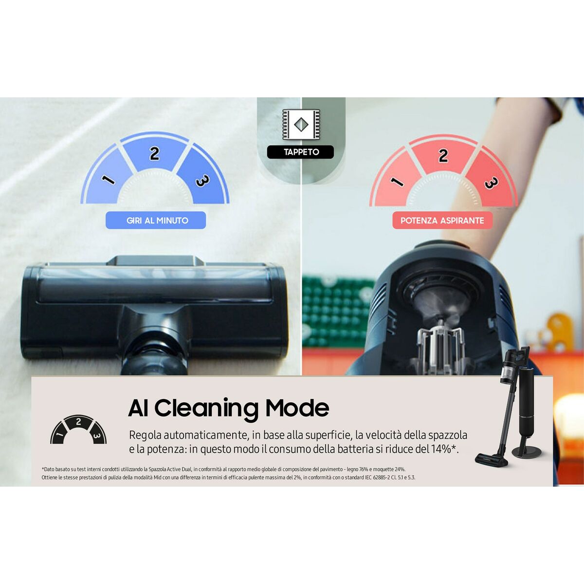 Manual vacuum cleaner Samsung VS28C9784QK/WA Black-3