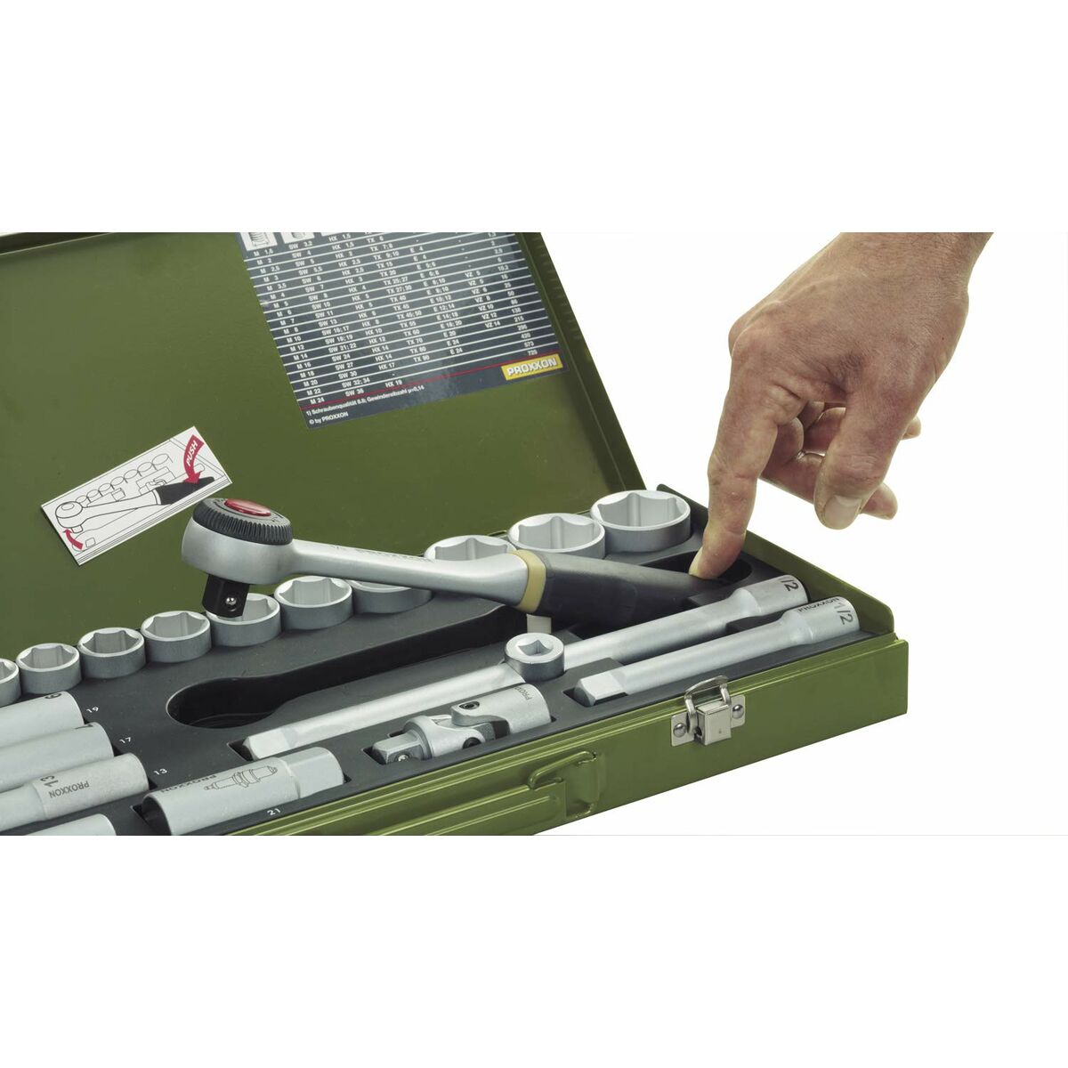 Proxxon anahtar seti 23000 29 Öğeler-3