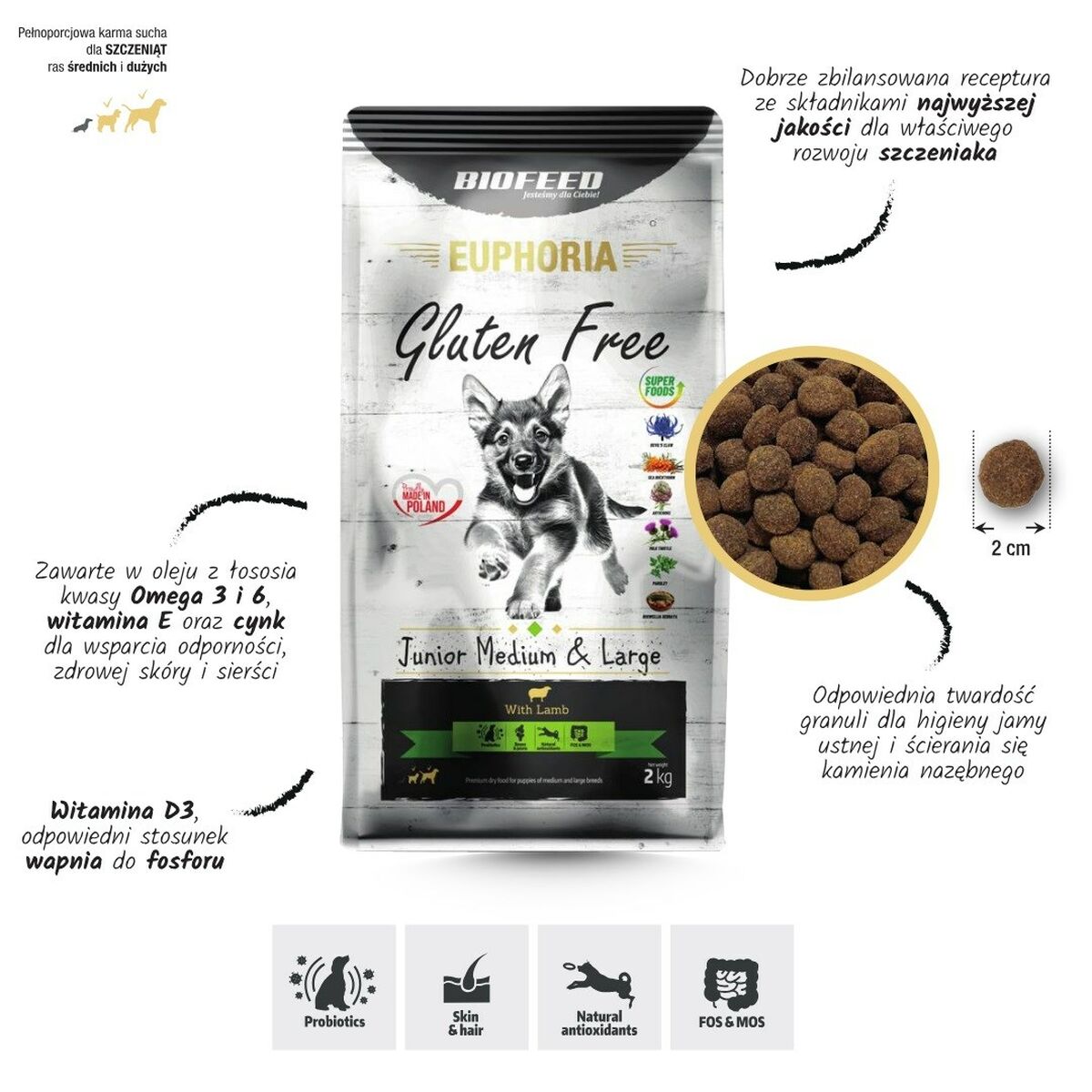 Furore Biofeed Medium & Large Carne di agnello 2 Kg-3