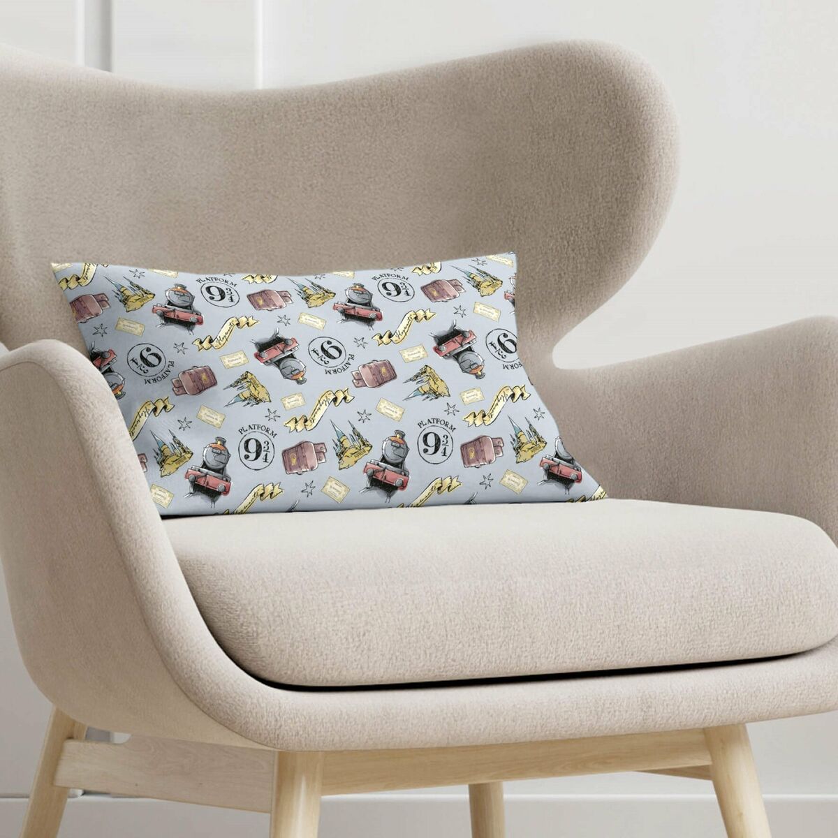 הארי פוטר הוגוורטס כרית אקספרס מקרה אור כחול 30 x 50 ס 