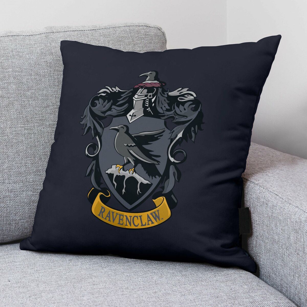 Harry Potter Pillow Case Black 50 x 50 cm-2