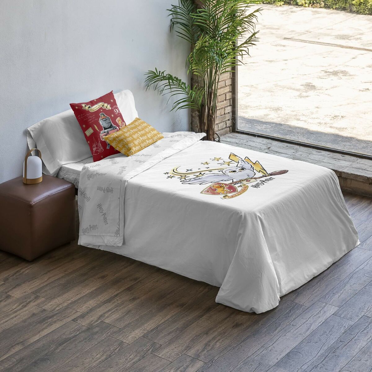 Bettbezug Harry Potter Hedwig 140 x 200 cm 80 Bett-2