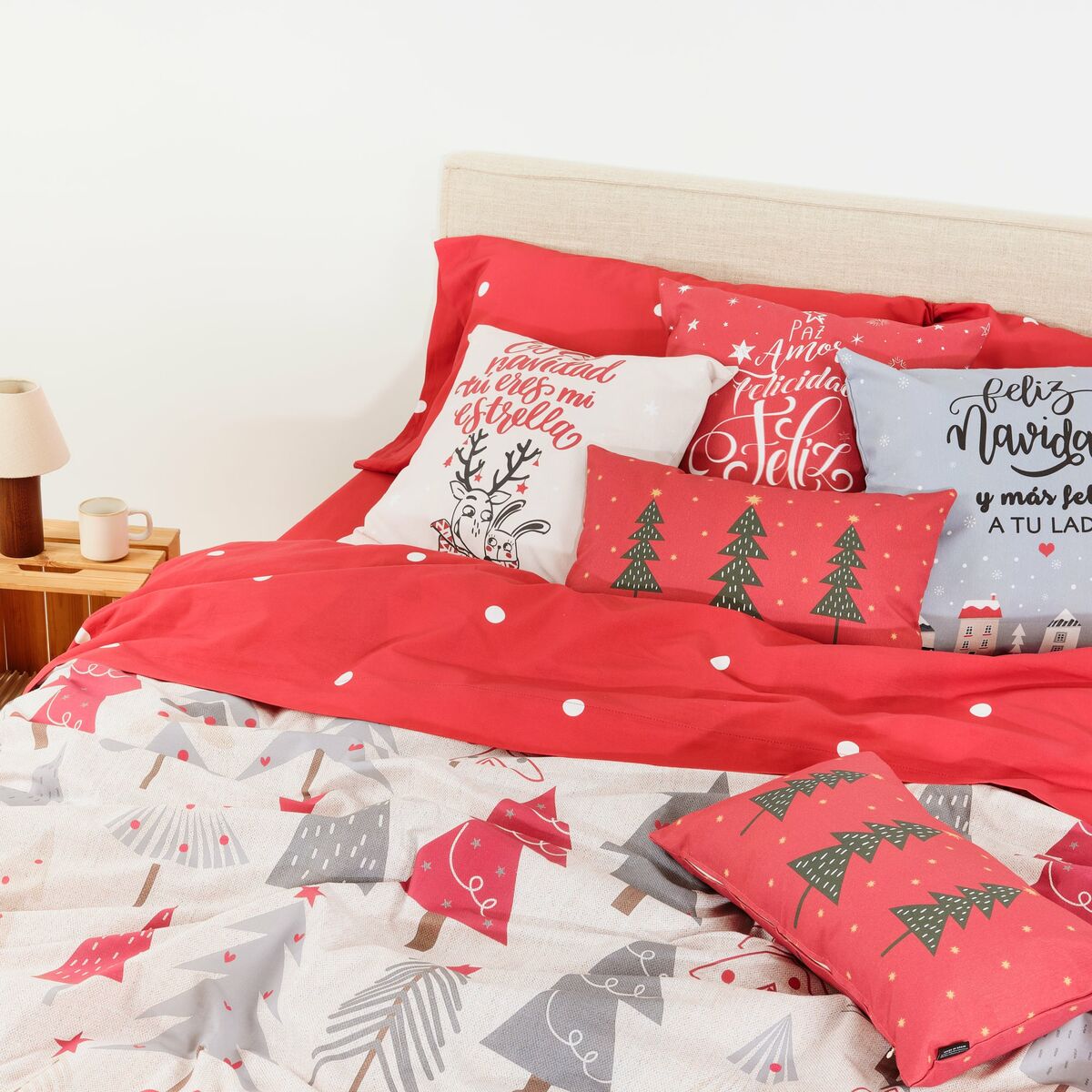 Decolores Laponia Duvet Cover 240 x 220 cm 150/160 bed-8