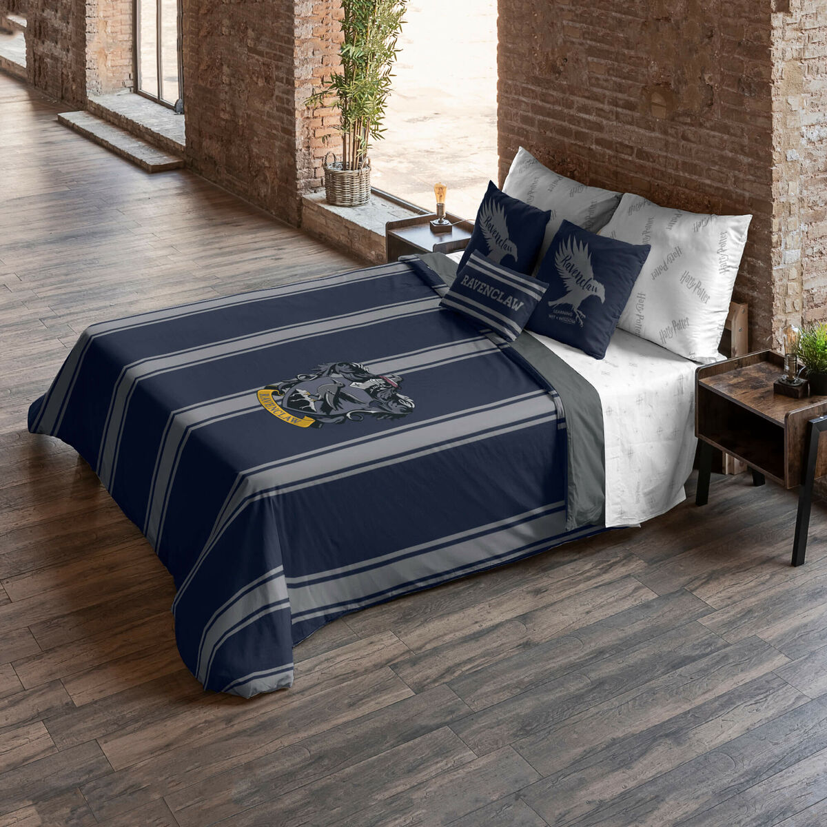 Harry Potter Ravenclaw Duvet Cover Dark Blue 260 x 240 cm 180 Bed-2