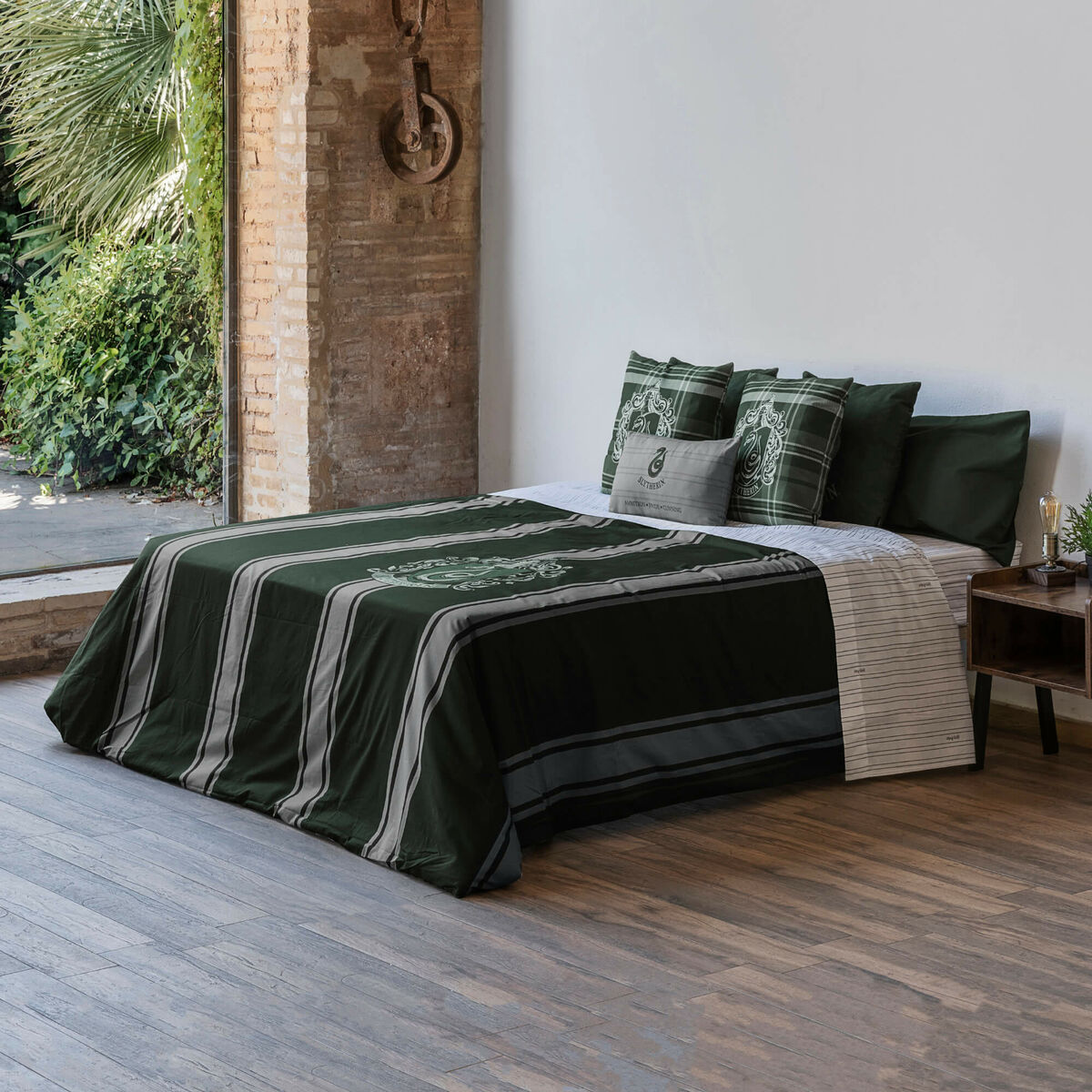 Harry Potter Slytherin Duvet Cover 240 x 220 cm 150/160 Bed-3