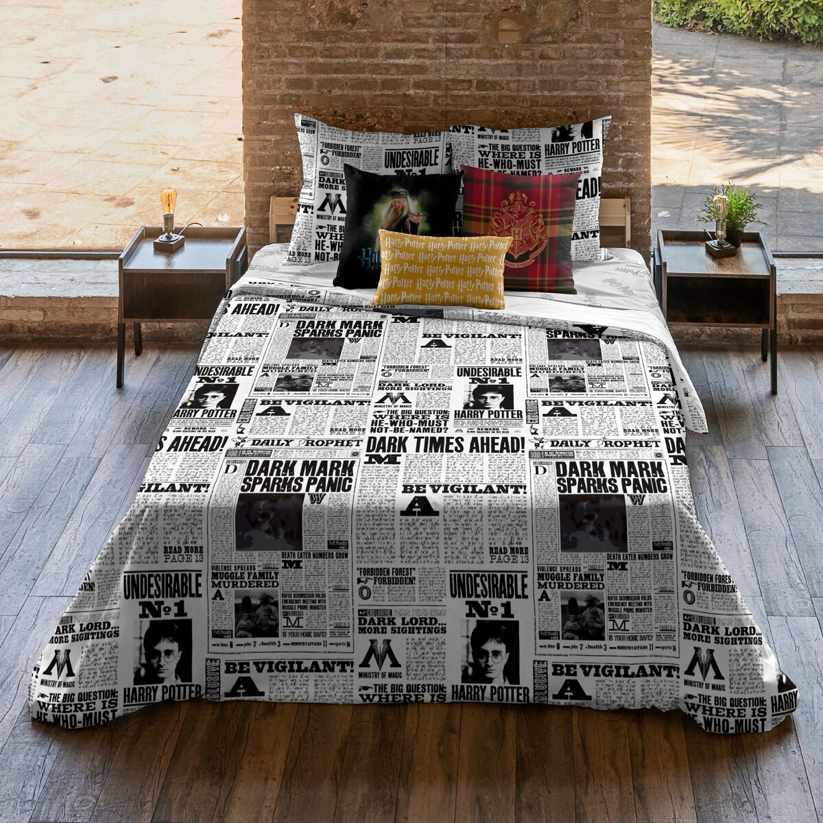 Harry Potter Dark Times Duvet Cover Multicoloured 260 x 240 cm 180 Bed-2