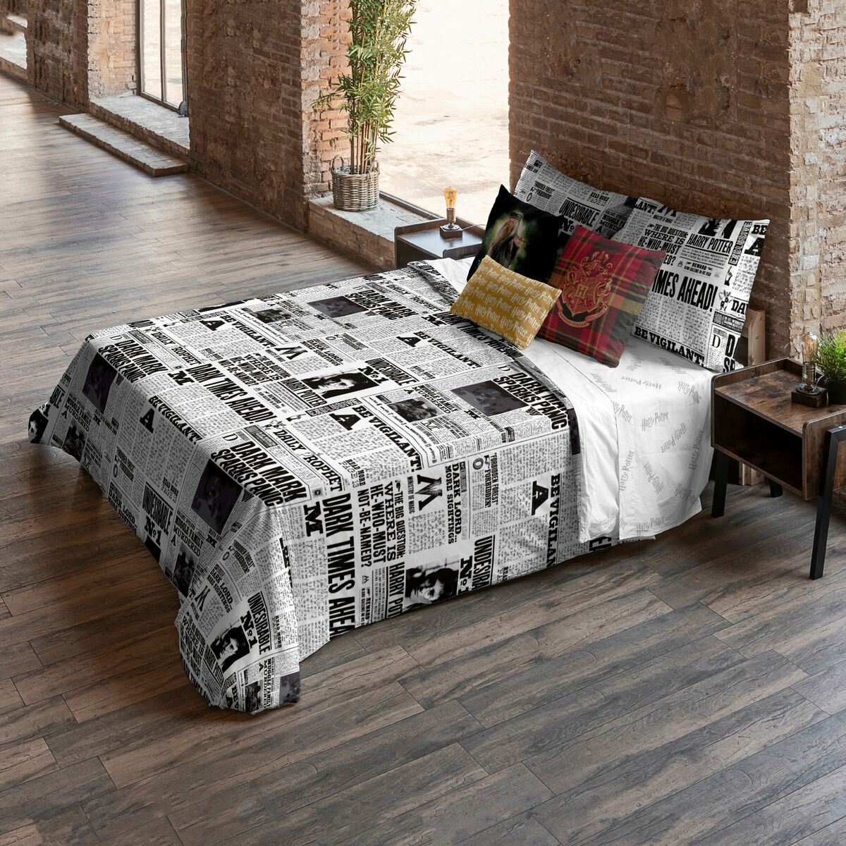 Harry Potter Dark Times Duvet Cover Multicoloured 260 x 240 cm 180 Bed-3