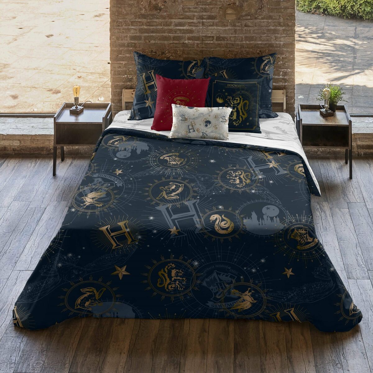 Bettbezug Harry Potter Rivalry Mehrfarbig 180 x 220 cm 105 Bett-2
