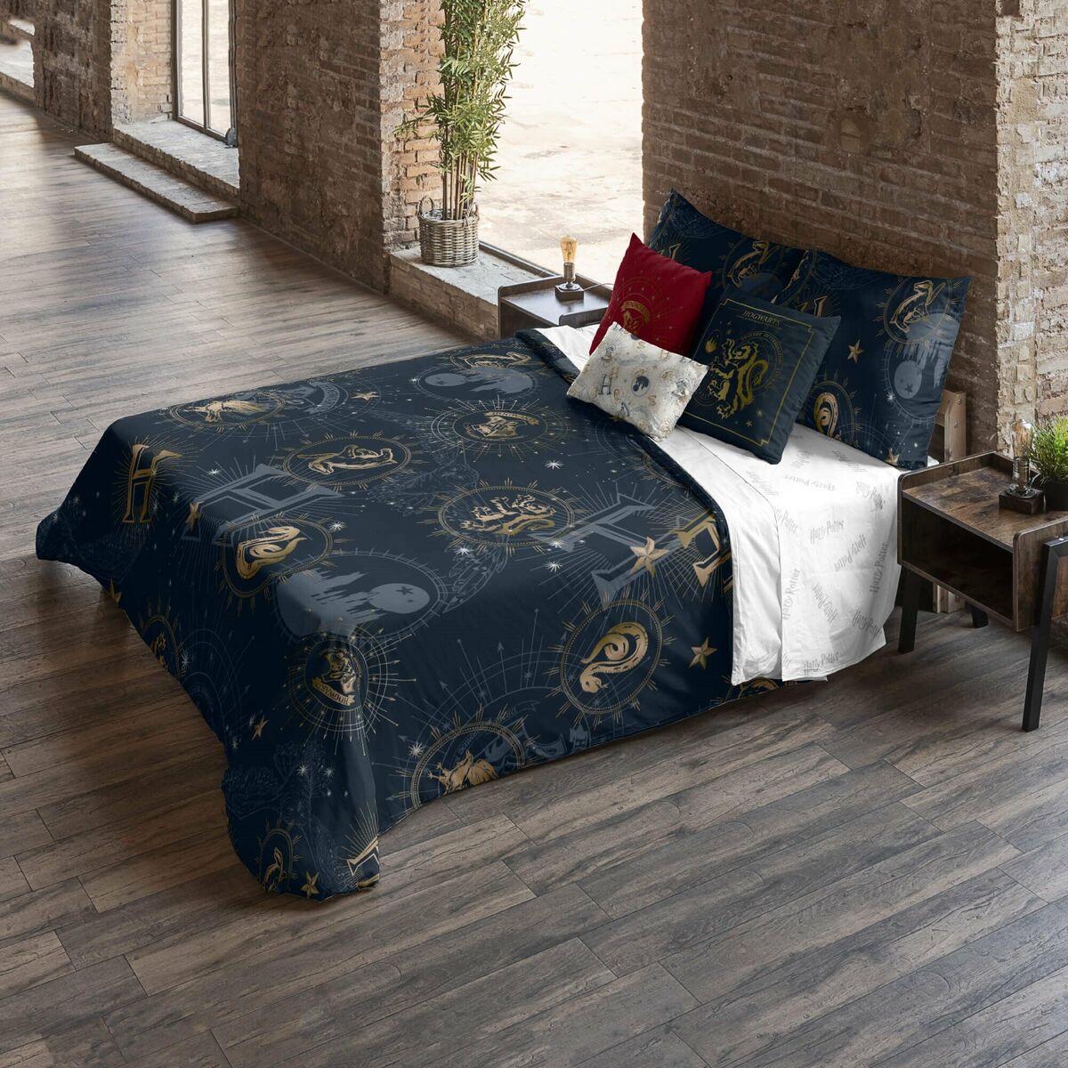 Bettbezug Harry Potter Rivalry Mehrfarbig 180 x 220 cm 105 Bett-3