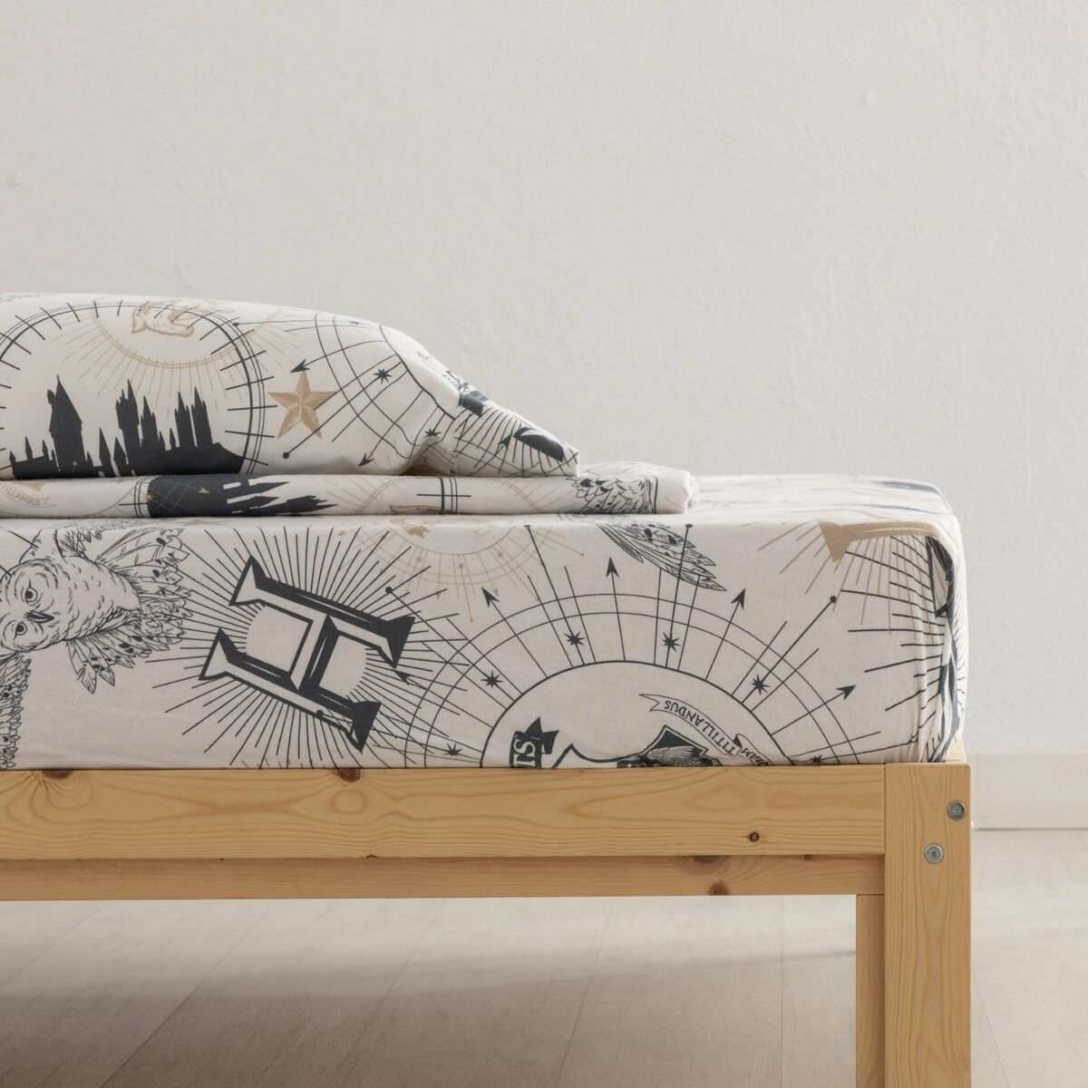 Nordic պայուսակը առանց լցնելու Harry Potter Beatter Beatter Design 90 մահճակալ 160 x 270 cm 160 x 200 cm-3