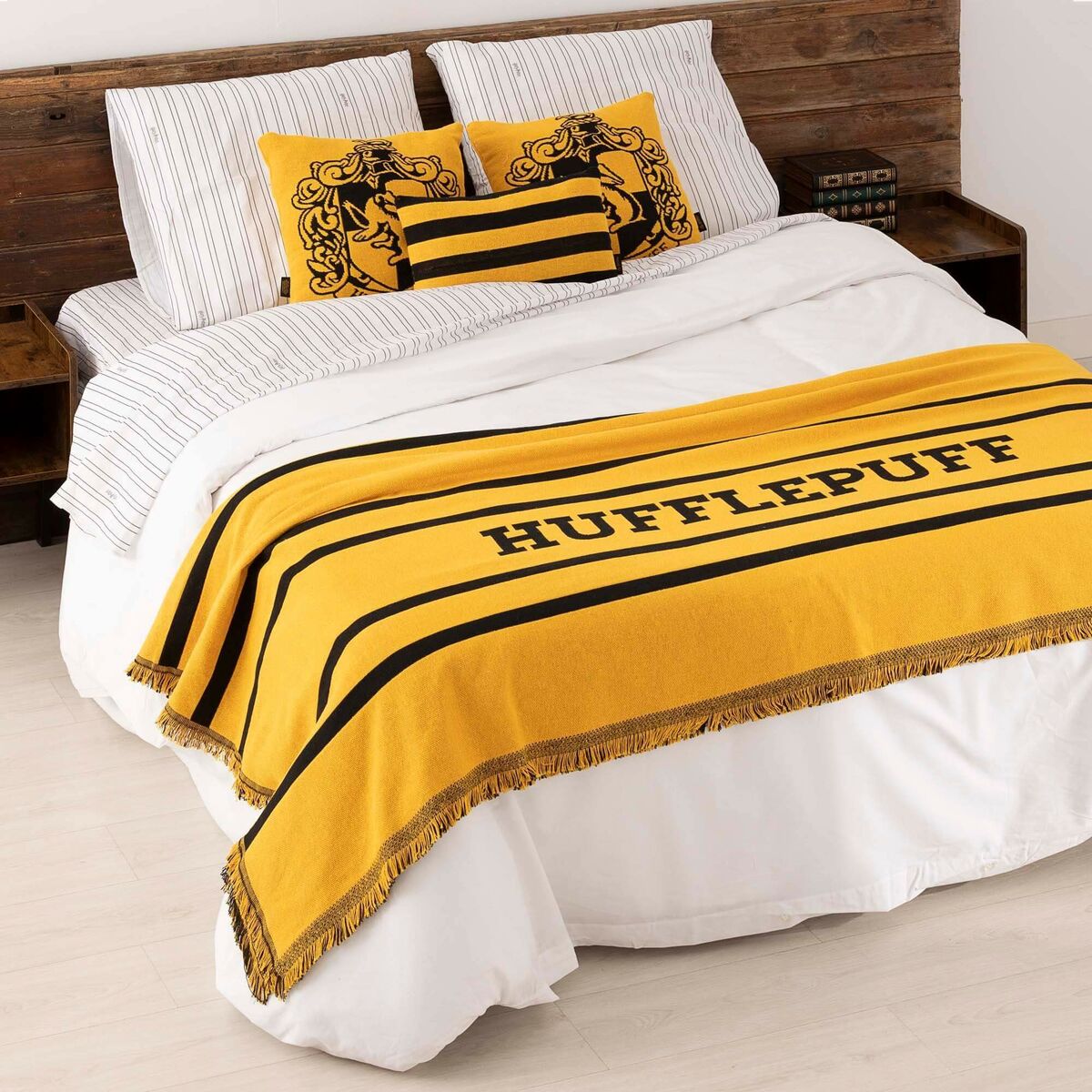 Harry Potter Hufflepuff House Blanket 230 x 260 cm 230 x 2 x 260 cm-2