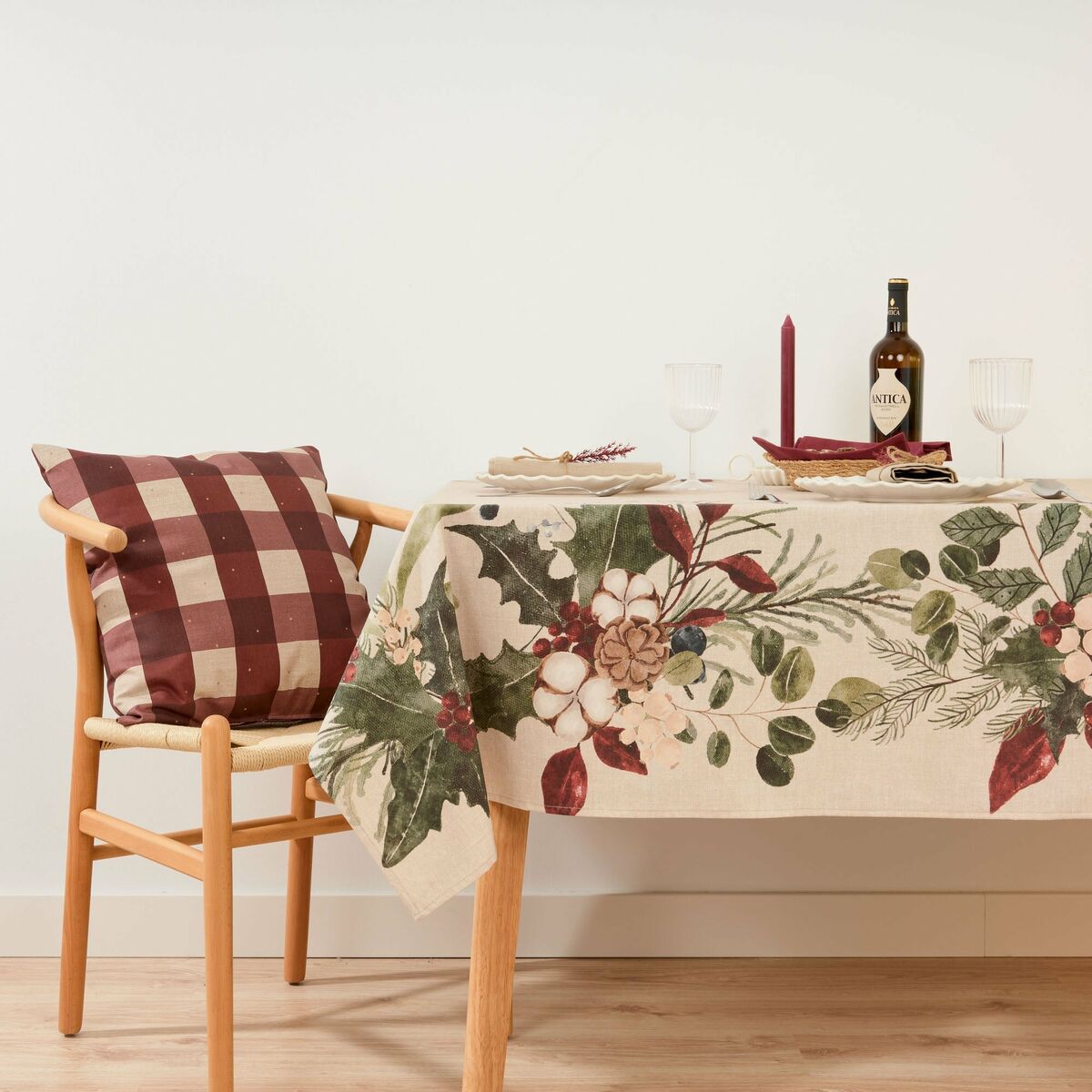 Скатерть устойчивая к пятнам Belum Christmas 350 x 155 cm-2