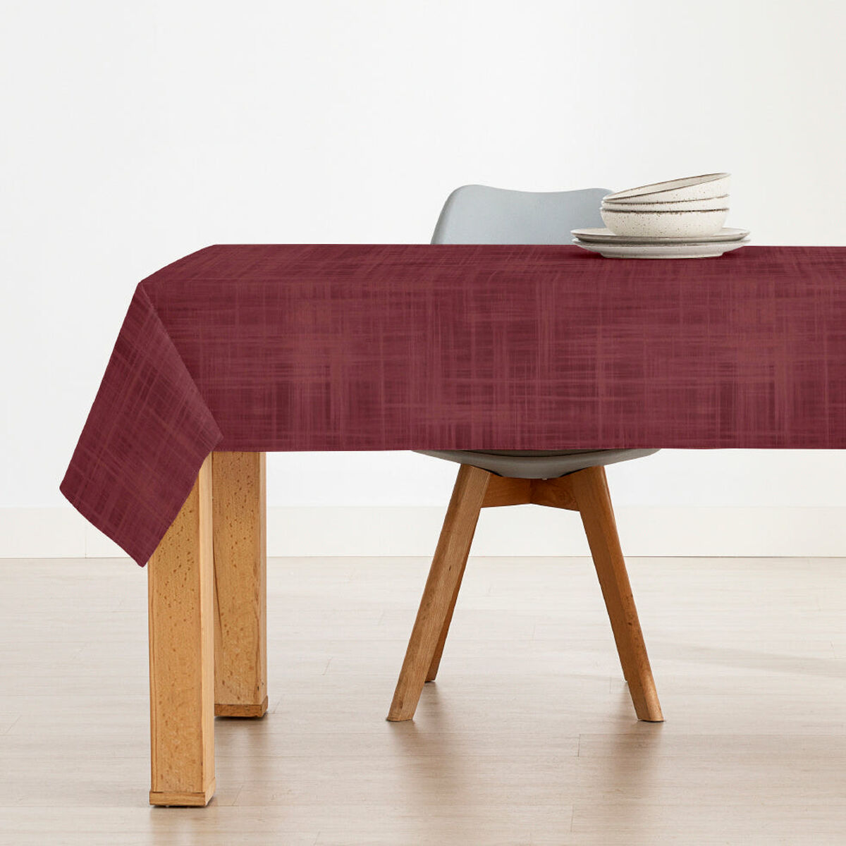 Скатерть из смолы, устойчивая к пятнам Belum 200 x 140 cm Бордовый-3