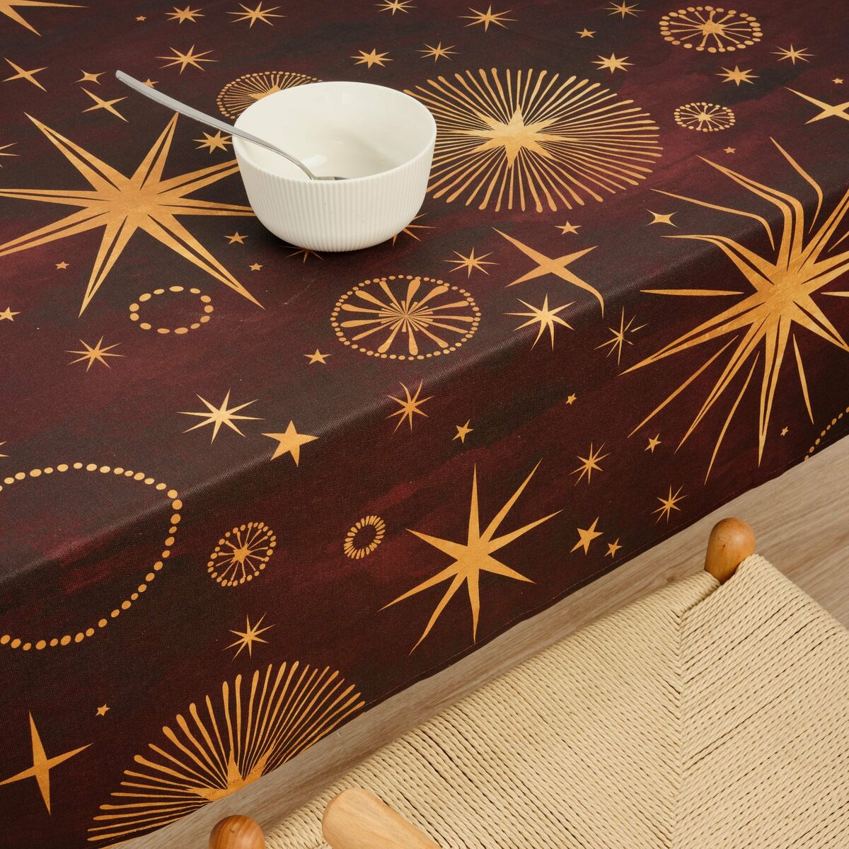 Скатерть из смолы, устойчивая к пятнам Belum Christmas 140 x 140 cm-2