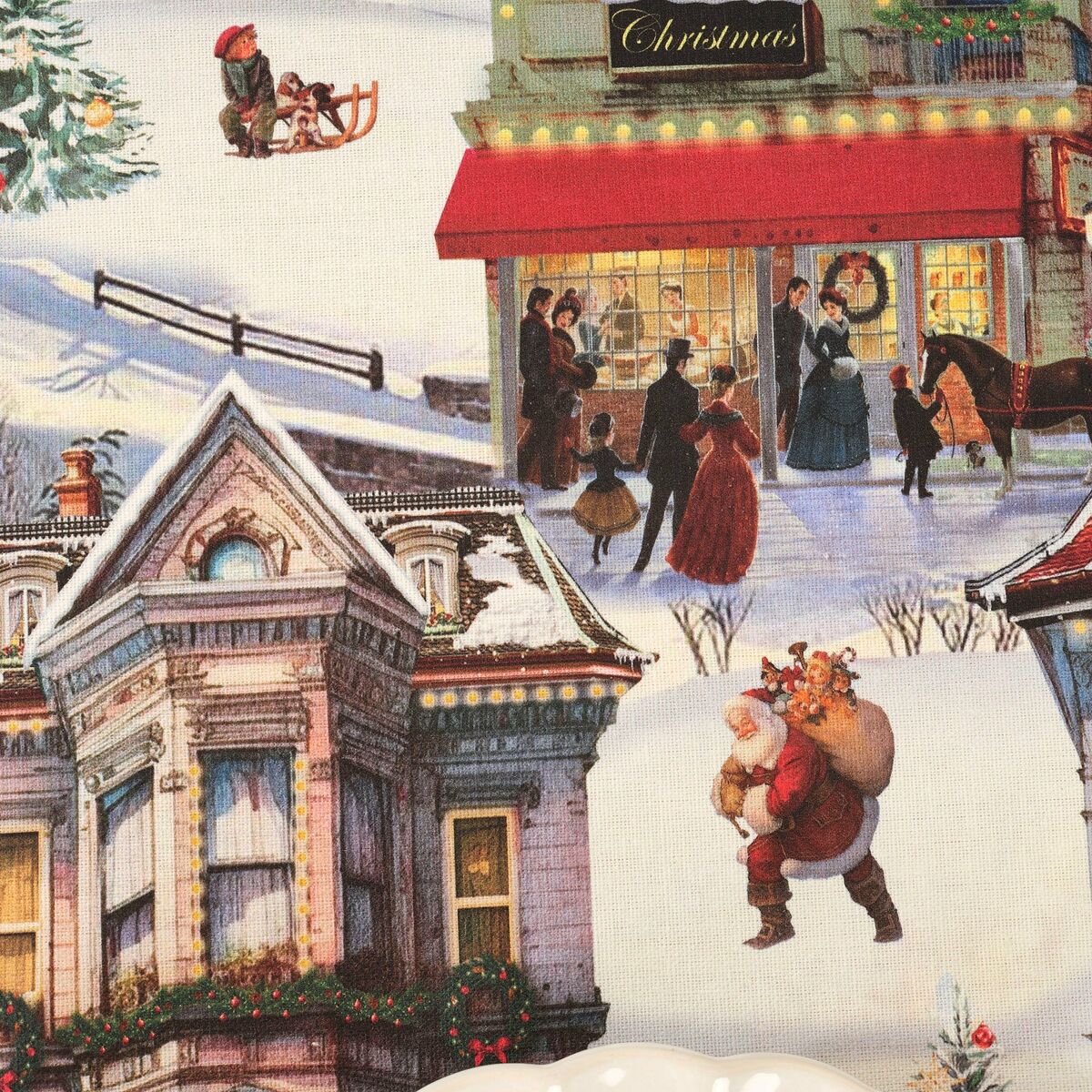 Скатерть из смолы, устойчивая к пятнам Belum Christmas City 250 x 140 cm-4