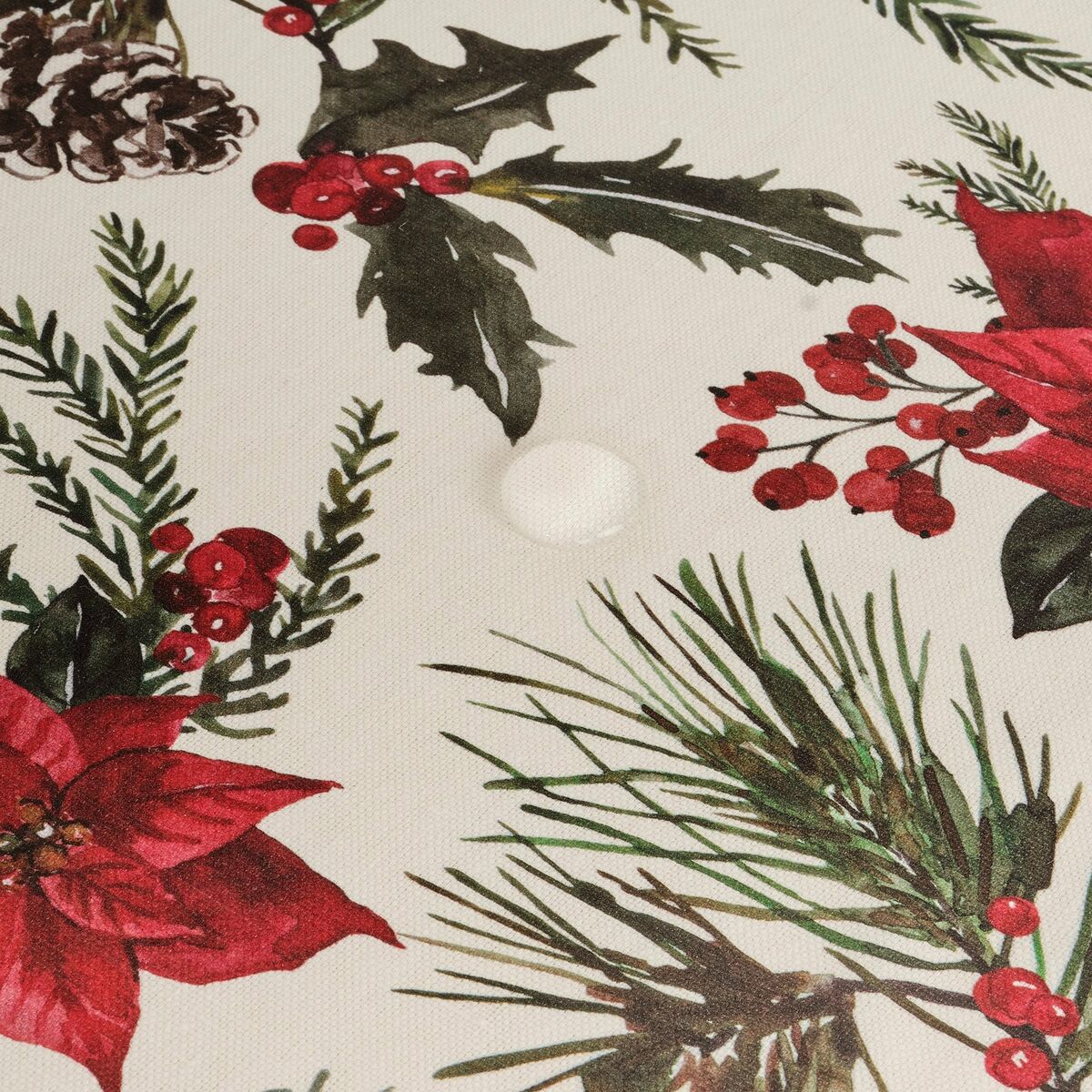 用树脂制成的桌布可抵御Belum Christmas Flowers 300 x 140 cm的污点-6