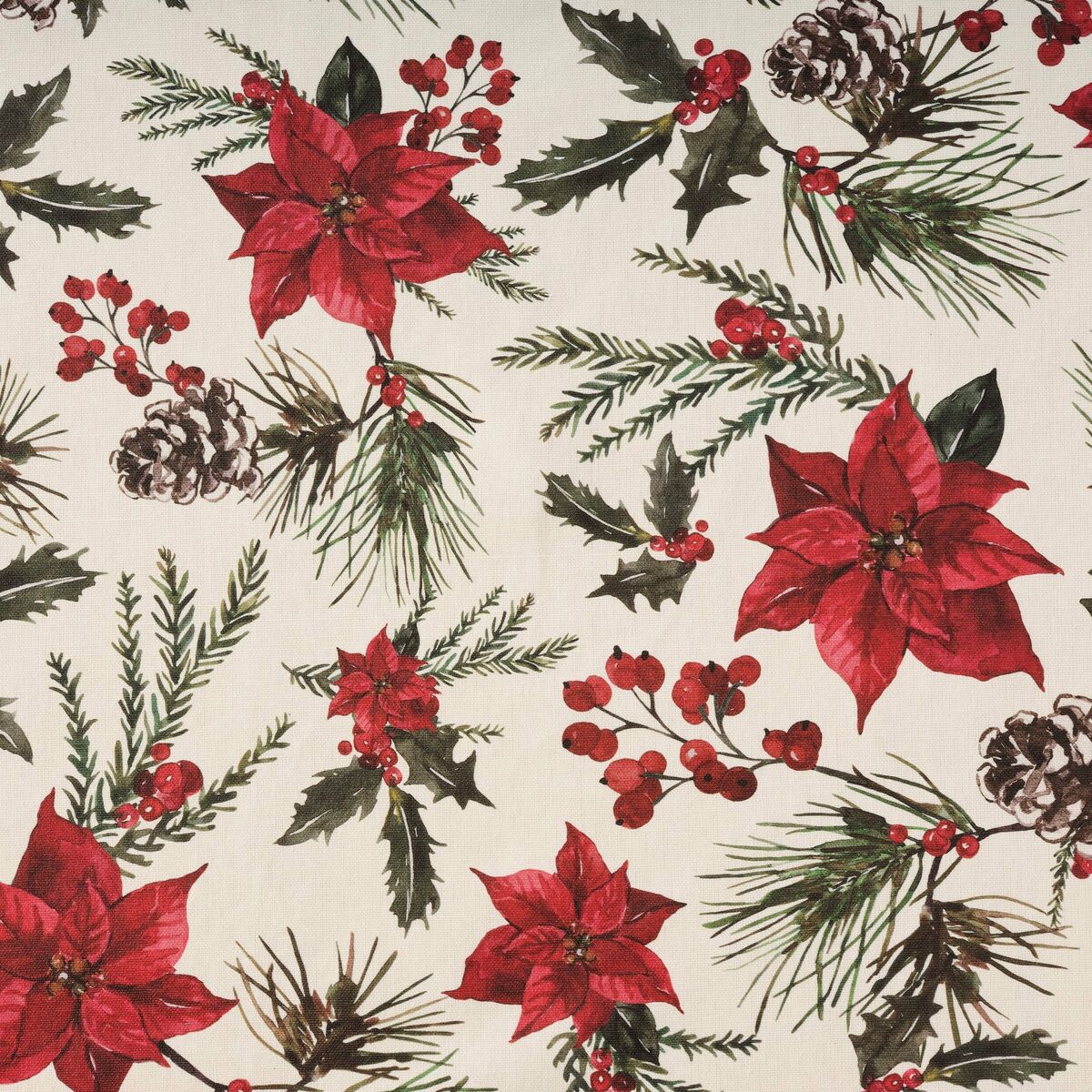 用树脂制成的桌布可抵御Belum Christmas Flowers 300 x 140 cm的污点-7