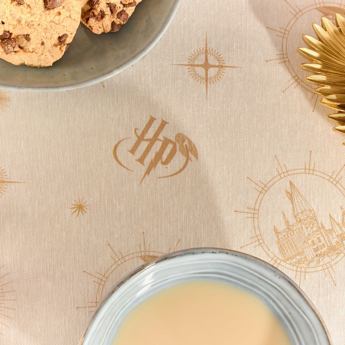 用树脂制成的桌布可抵抗哈利·波特Hogwarts Christmas 300 x 140 cm的污点-4