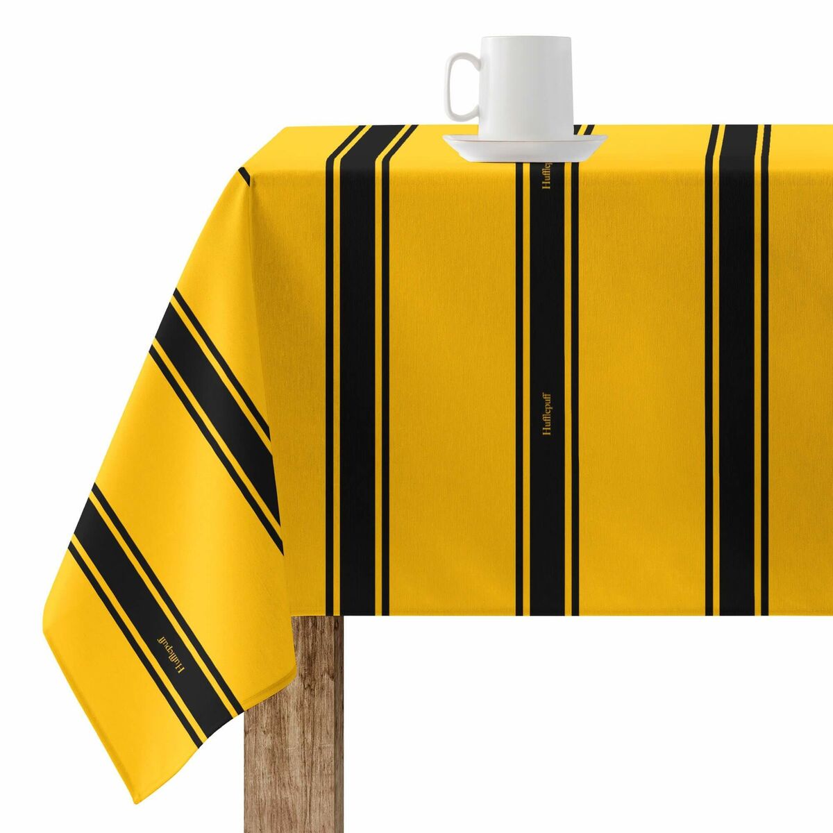 Harry Potter Hufflepuff stain resistant resin tablecloth 140 x 140 cm-2