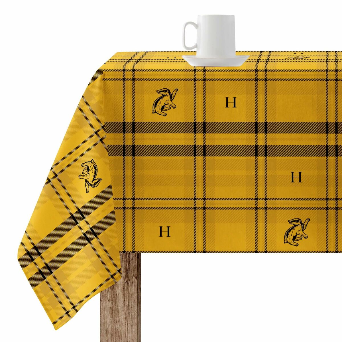 Tapa de resina resistente a manchas Harry Potter Hufflepuff 100 x 140 cm