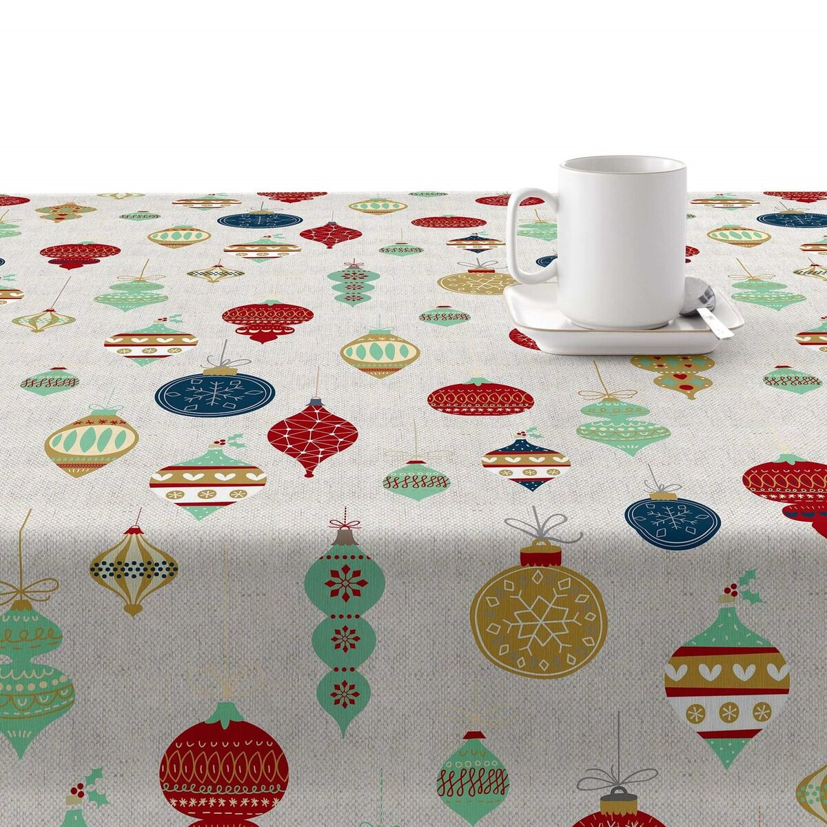 Belum Merry Christmas 200 x 140 cm stain resistant resin tablecloth-2