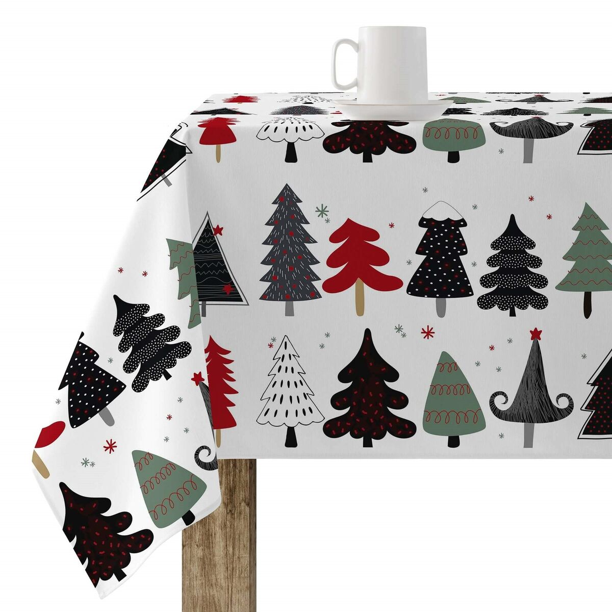 Belum Merry Christmas 100 x 140 cm stain resistant resin tablecloth-2