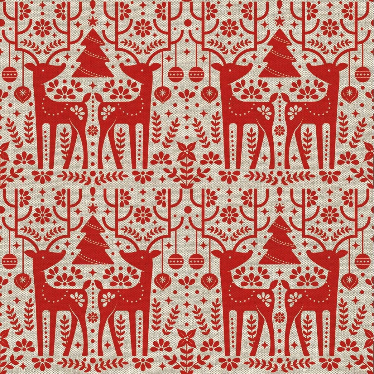 Belum Merry Christmas 140 x 140 cm stain resistant resin tablecloth-4