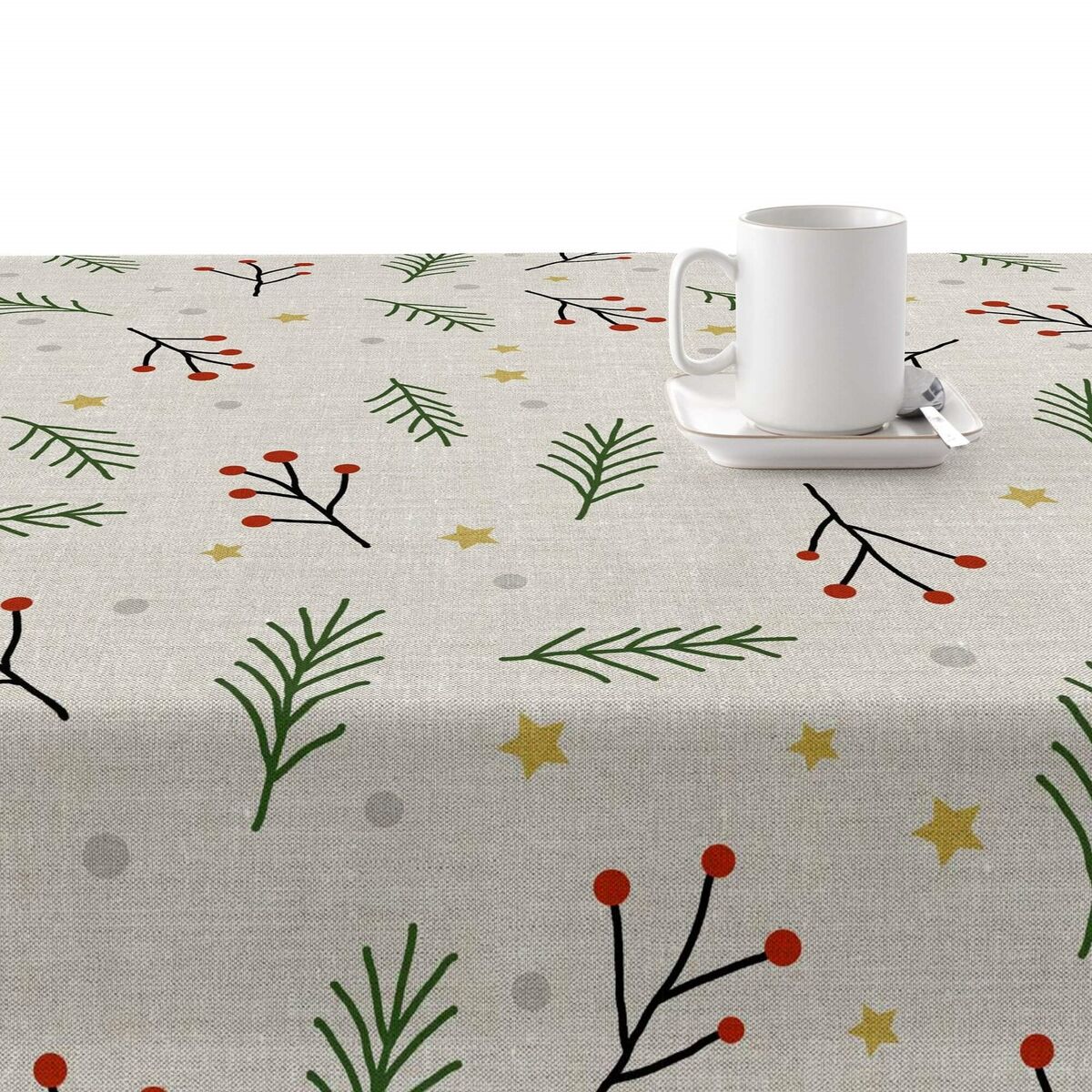Belum Merry Christmas 200 x 140 cm stain resistant resin tablecloth-2