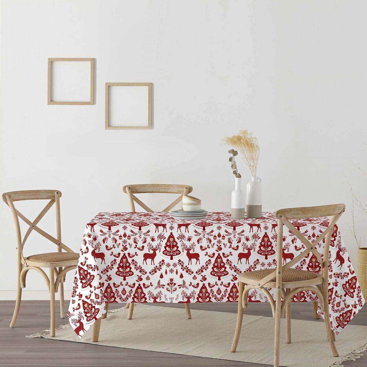 Belum Merry Christmas stain resistant resin tablecloth 250 x 140 cm-3
