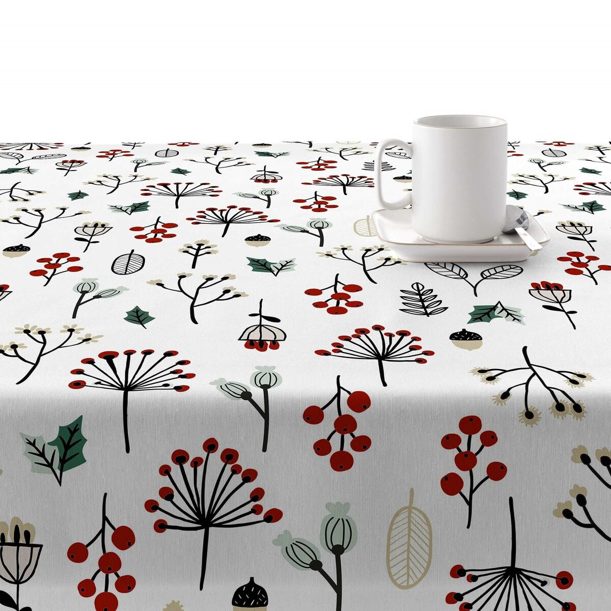 Belum Merry Christmas 100 x 140 cm stain resistant resin tablecloth-2