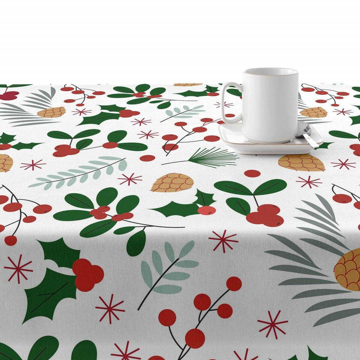 Belum Merry Christmas 300 x 140 cm stain resistant resin tablecloth-2