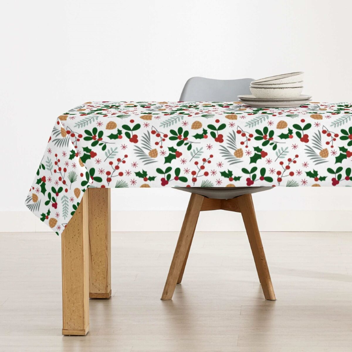 Belum Merry Christmas 300 x 140 cm stain resistant resin tablecloth-3