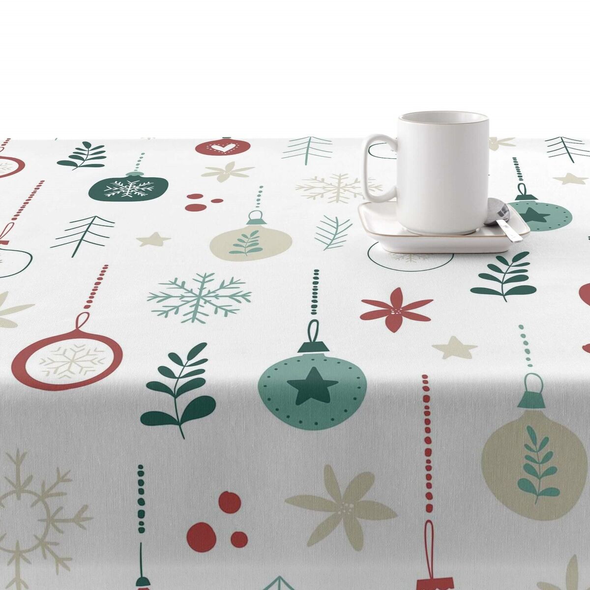 Belum Merry Christmas 300 x 140 cm stain resistant resin tablecloth-2