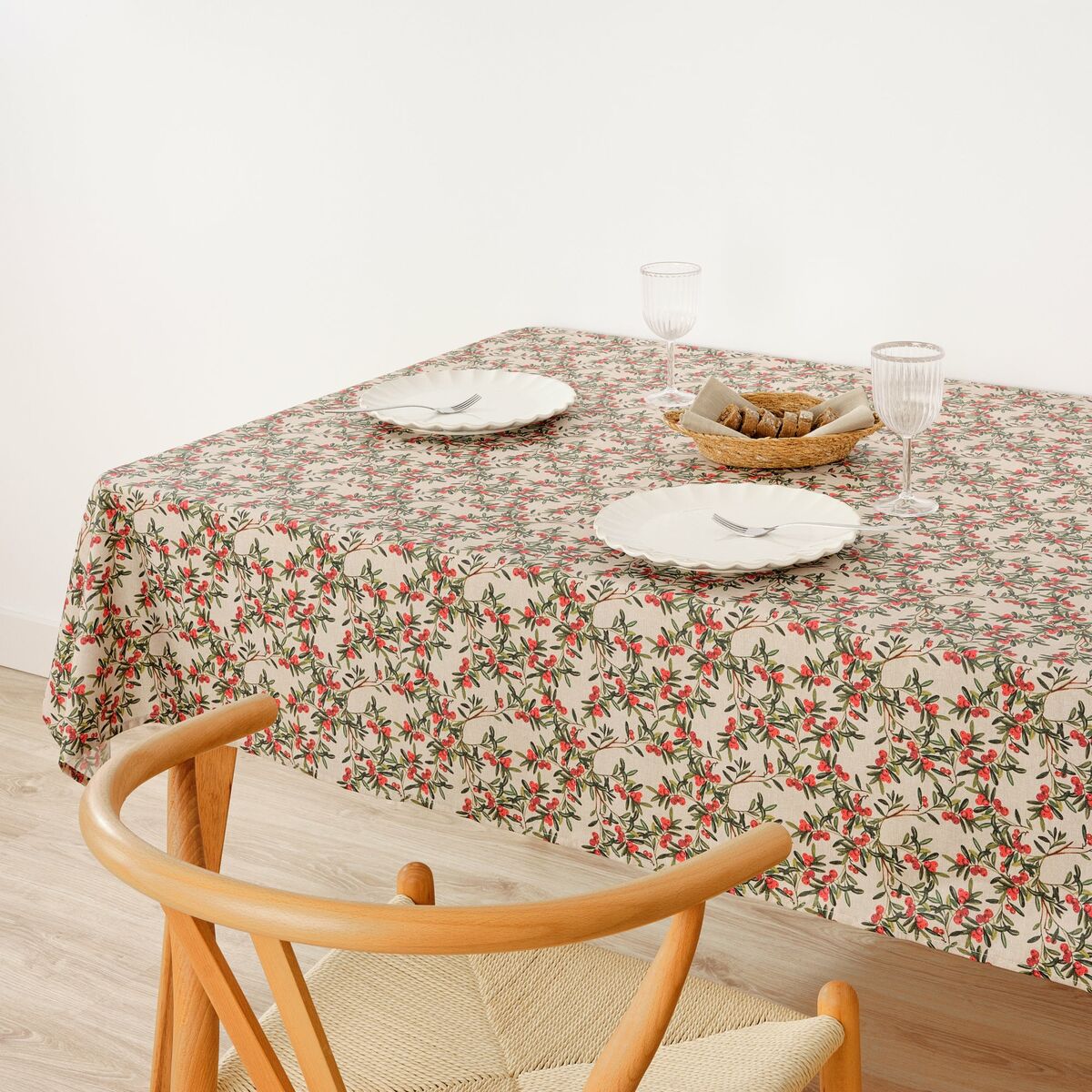 Belum Mistletoe 100 x 140 cm stain resistant resin tablecloth-2